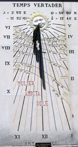 solar time apparent
        time