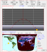 Sun & Earth Applet