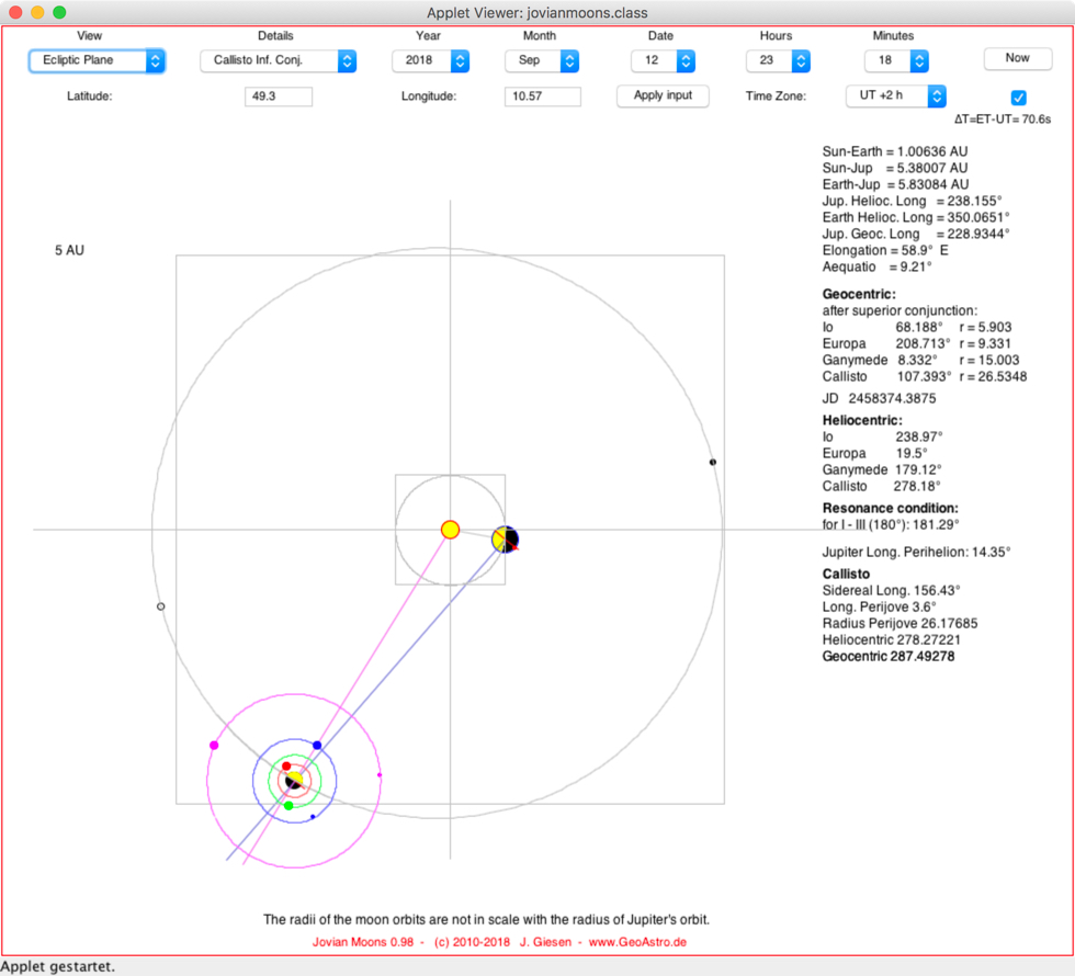 ecliptic plane