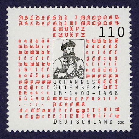 Johannes
                Gutenberg