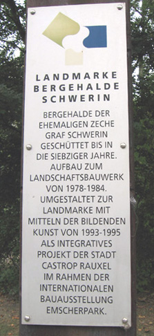 Landmarke Sonnenuhr Halde Schwerin